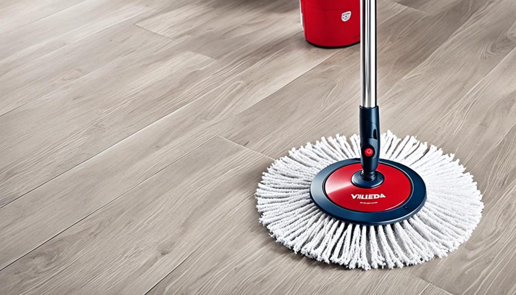 Vileda Turbo Smart Spin Mop on Different Floor Types