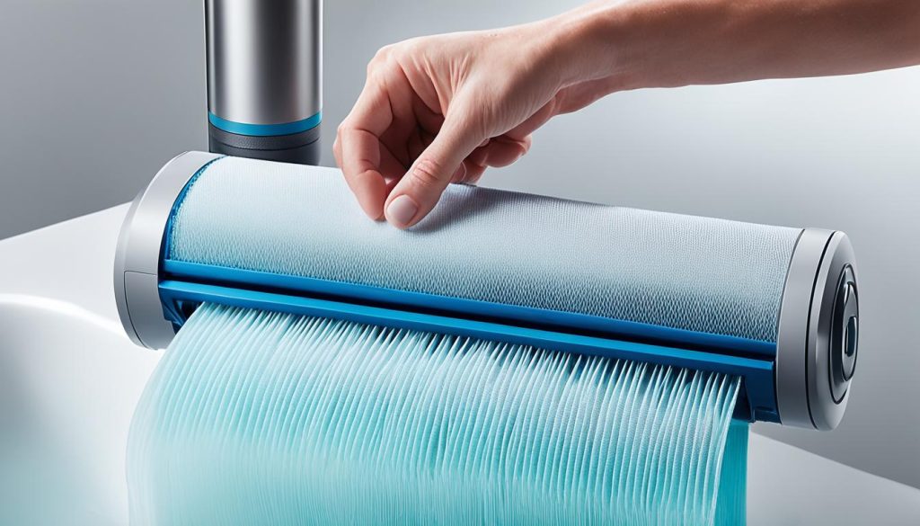 best practices for washing Dyson Airwrap filter