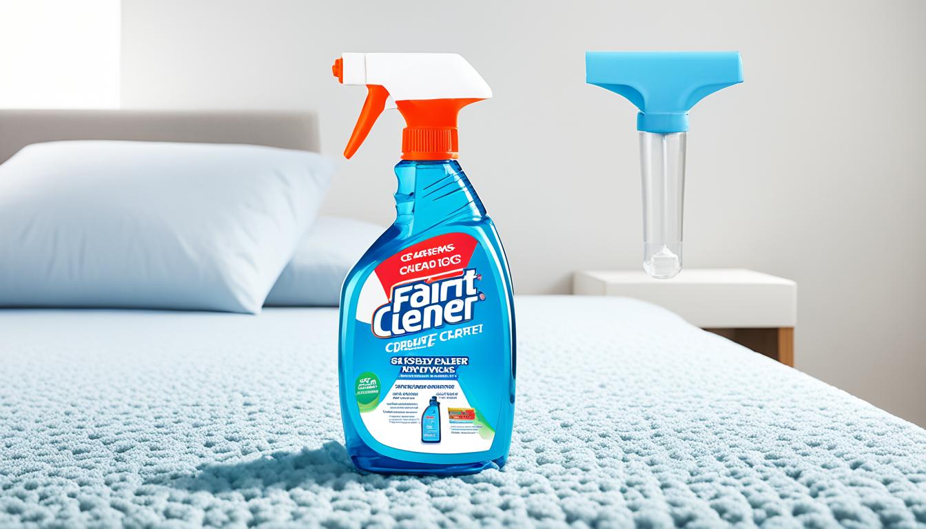 clean mattress with carpet cleaner