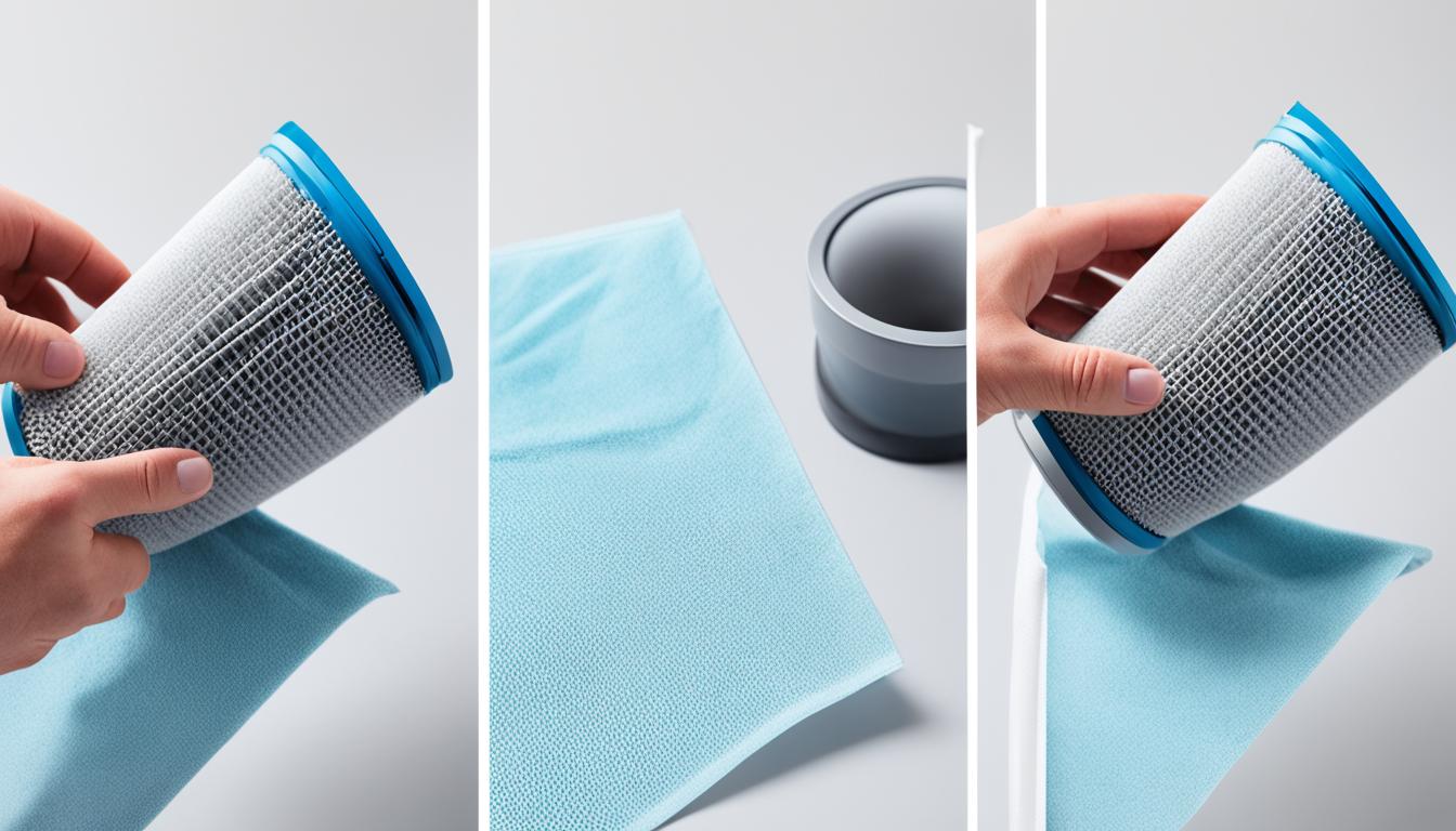 how to clean dyson airwrap filter