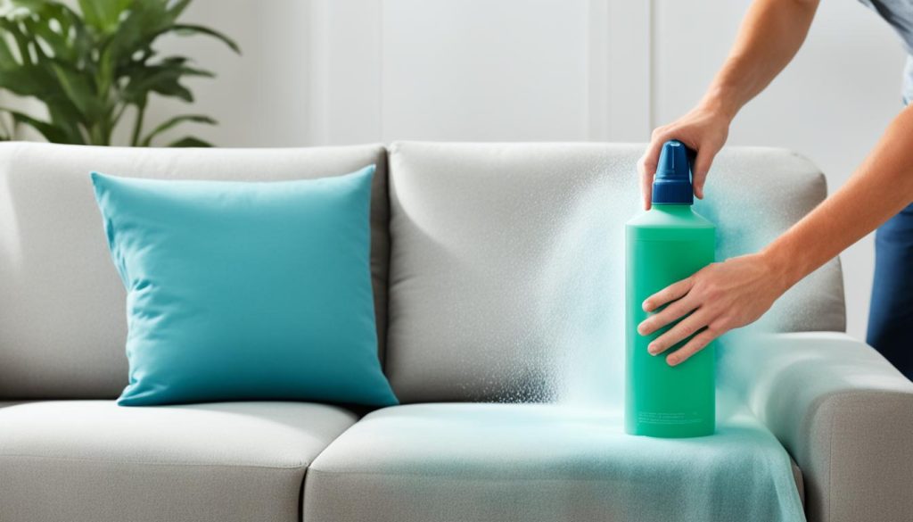 how to clean water stain on sofa