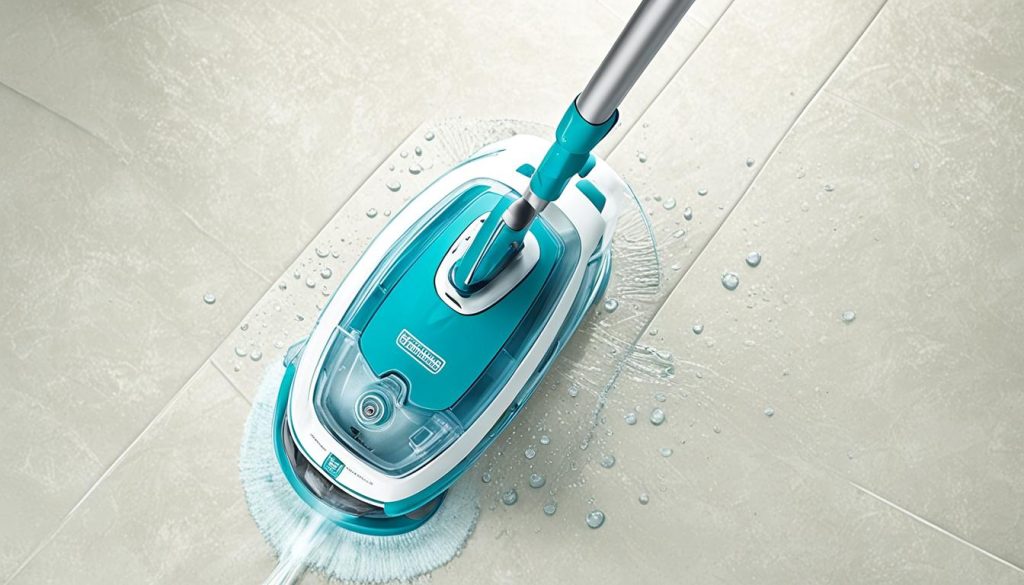 steam mop with detachable water tank