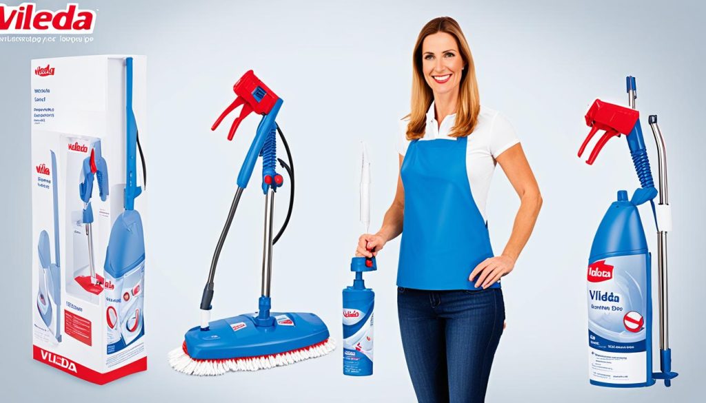 vileda 1 2 spray mop instructions